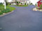 Finished driveway